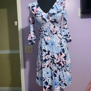Lily Pulitzer Kayla stretch dress size xxs